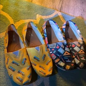 Teacher themed Slip-On Shoes